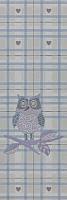 Settecento Regent Street Dec.City Owl B Azzurro 24x72 см Декор
