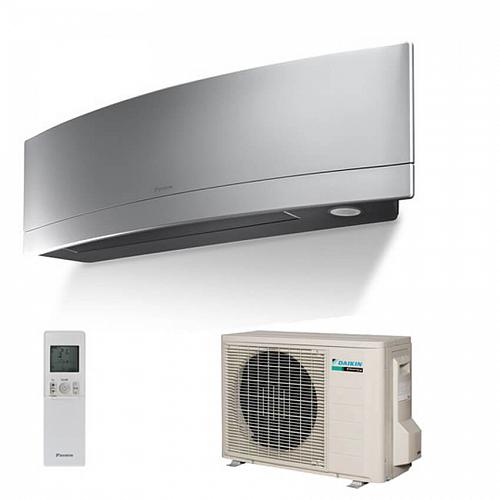 Настенный кондиционер сплит-система Daikin EMURA FTXG50LS/RXG50L (серебряный) Inverter