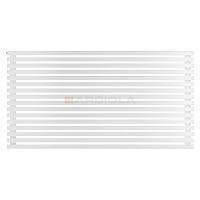 Arbiola Gorizont Ritmo H 1500-40-16 секций белый горизонтальный  радиатор c боковым подключением