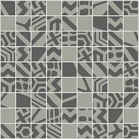 Settecento Moodboard Mosaico Mix"4" Dark Grey/Light Grey Rect 23,7x23,7 см Настенная плитка