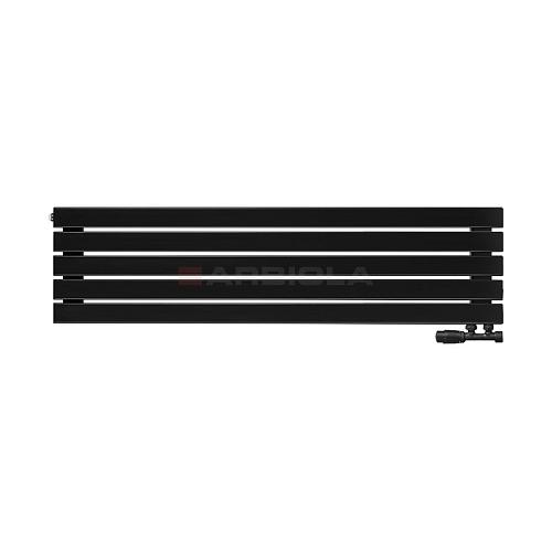 Arbiola Gorizont Liner V 1250-36-05 секции черный горизонтальный радиатор c нижним подключением