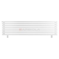 Arbiola Gorizont Ritmo HZ 2000-40-08 секций белый горизонтальный  радиатор c боковым подключением (на ножках)