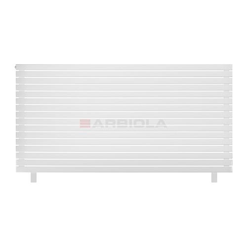 Arbiola Gorizont Liner HZ 2200-36-16 секции белый горизонтальный радиатор c боковым подключением с ножками