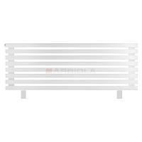 Arbiola Gorizont Ritmo HZ 1200-40-08 секций белый горизонтальный  радиатор c боковым подключением (на ножках)