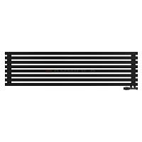 Arbiola Ritmo Gorizont V 1500-40-08 секций чёрный горизонтальный радиатор c нижним подключением