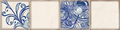 Eletto Ceramica, Faenza, Декор Cobalt Ornament 1 15,6х63