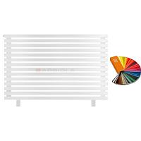 Arbiola Gorizont Ritmo HZ 1200-40-14 секций цветной горизонтальный  радиатор c боковым подключением (на ножках)