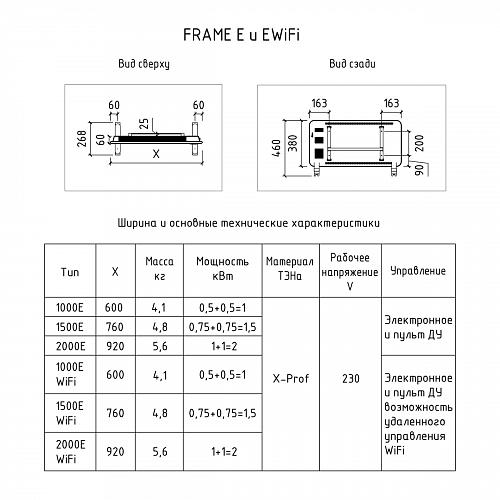 Thermex Frame 1500E Электрический конвектор
