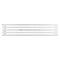 Arbiola Gorizont Ritmo H 1250-40-05 секций белый горизонтальный  радиатор c боковым подключением