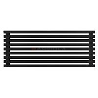 Arbiola Gorizont Ritmo H 1250-40-09 секций чёрный горизонтальный  радиатор c боковым подключением