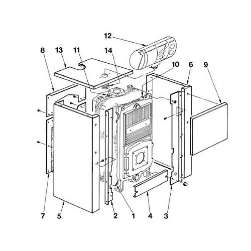 Sime Rondo 1R 6 OF Газовый напольный одноконтурный котел