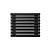 Arbiola Gorizont Iris H 500-42-08 секции черный горизонтальный радиатор c боковым подключением
