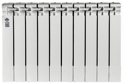 Сантехпром РБС 500/95 Радиатор биметаллический боковое подключение 8 секции