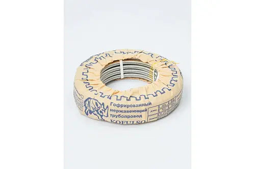 Kofulso 15М 100м/бухта отожженная гофрированная труба из нержавеющей стали