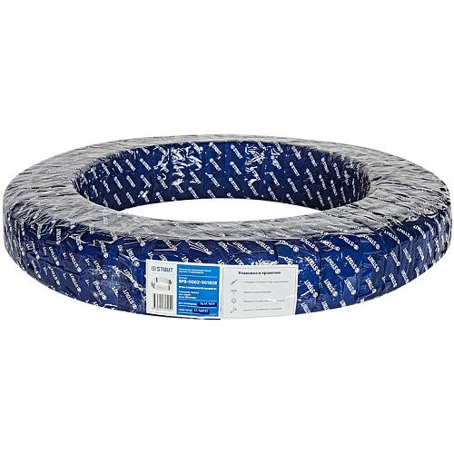 Труба STOUT PE-Xa/Al/PE-RT стабильная 16,2х2,6 мм., бухта 100 м., серая