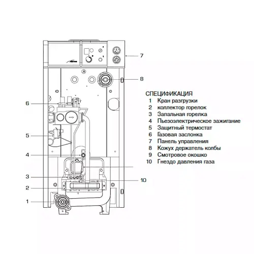 Sime RX 19 TP Газовый напольный одноконтурный котел